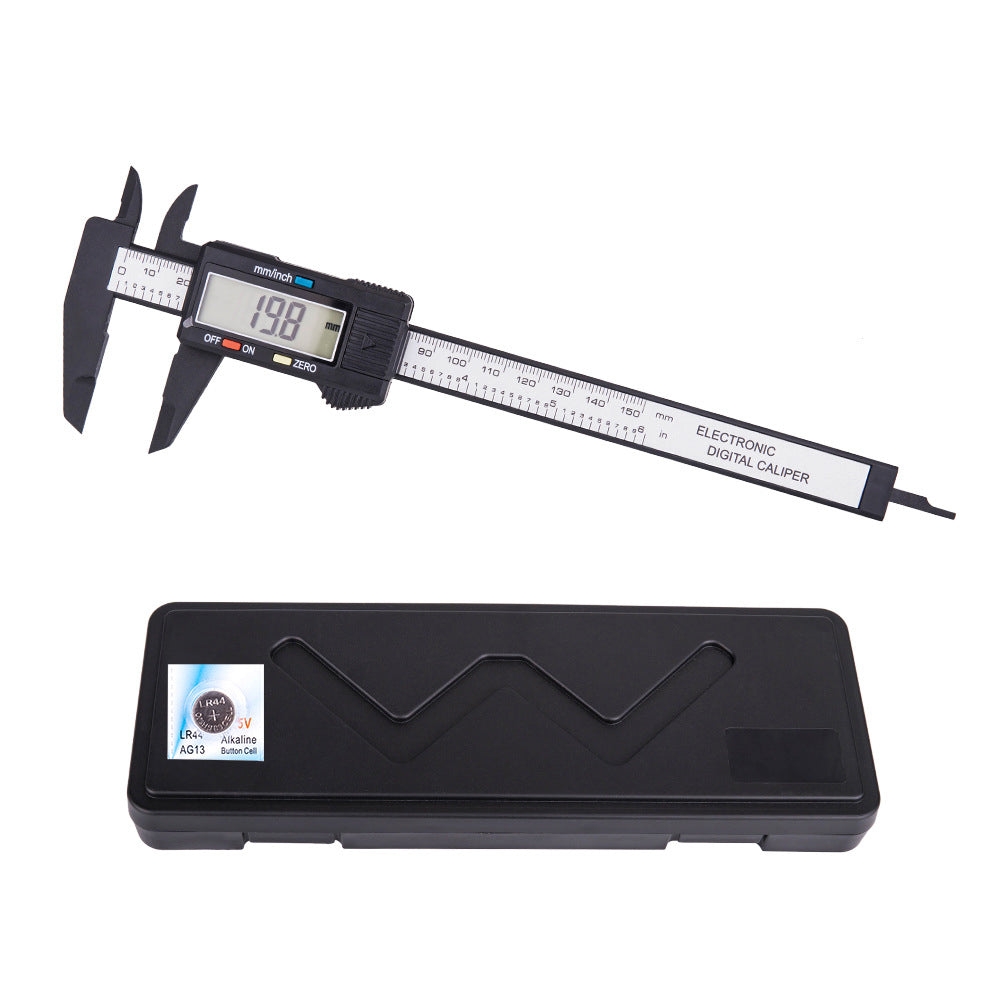 ZTTO 0-150mm Digital Vernier with LCD Screen Plastic Digital Caliper Measuring Tool ZTTO 0-150mm Digital Vernier with LCD Screen Plastic Digital Caliper Measuring Tool